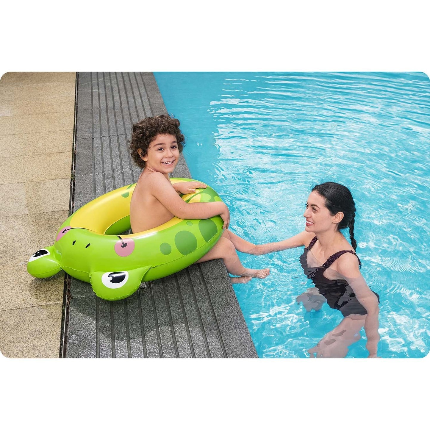 Bestway frog swimming ring 36351