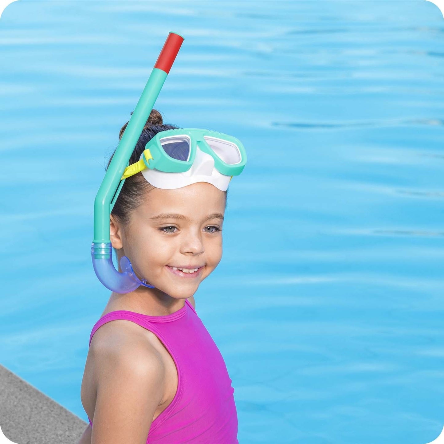 Bestway turquoise diving set 24018