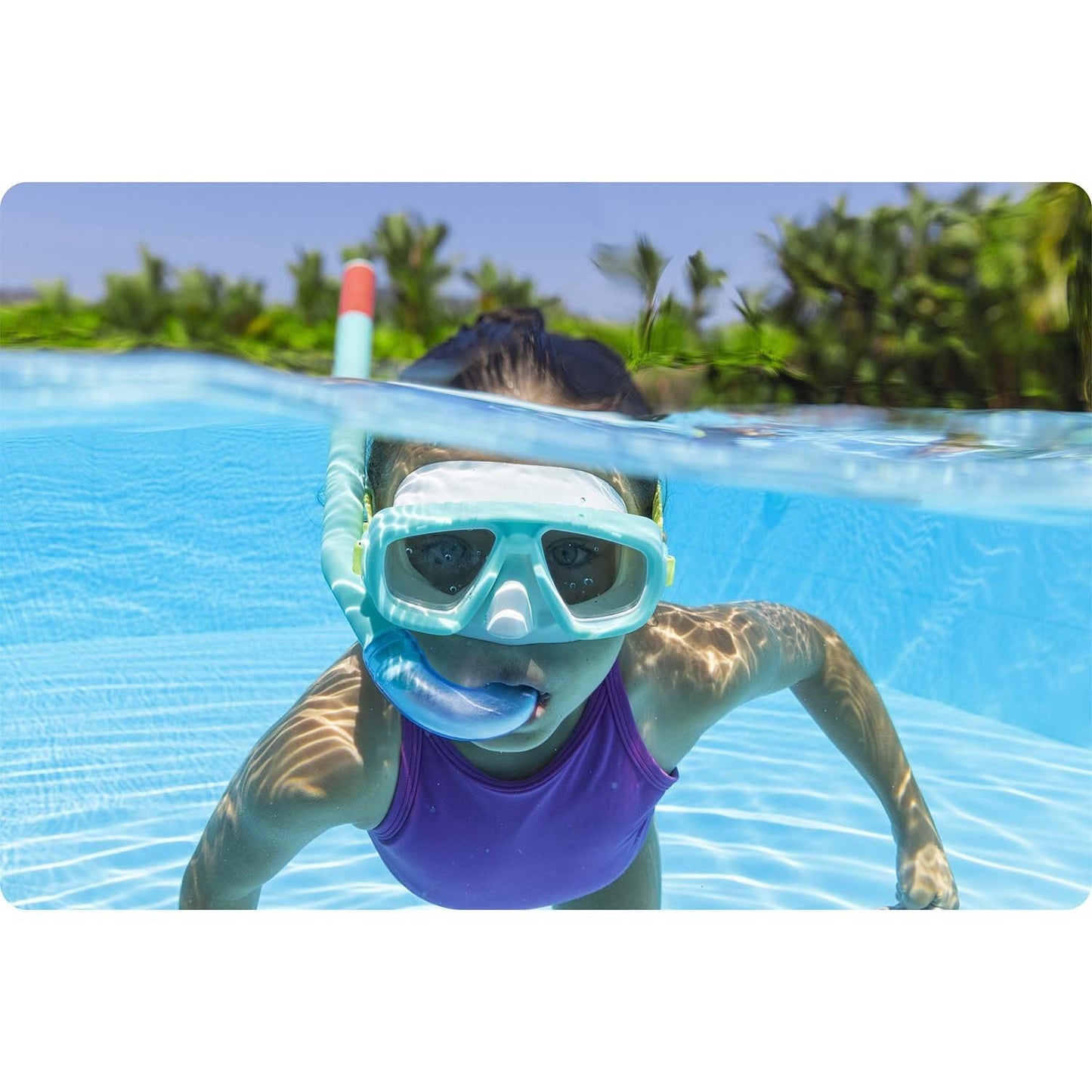 Bestway turquoise diving set 24018