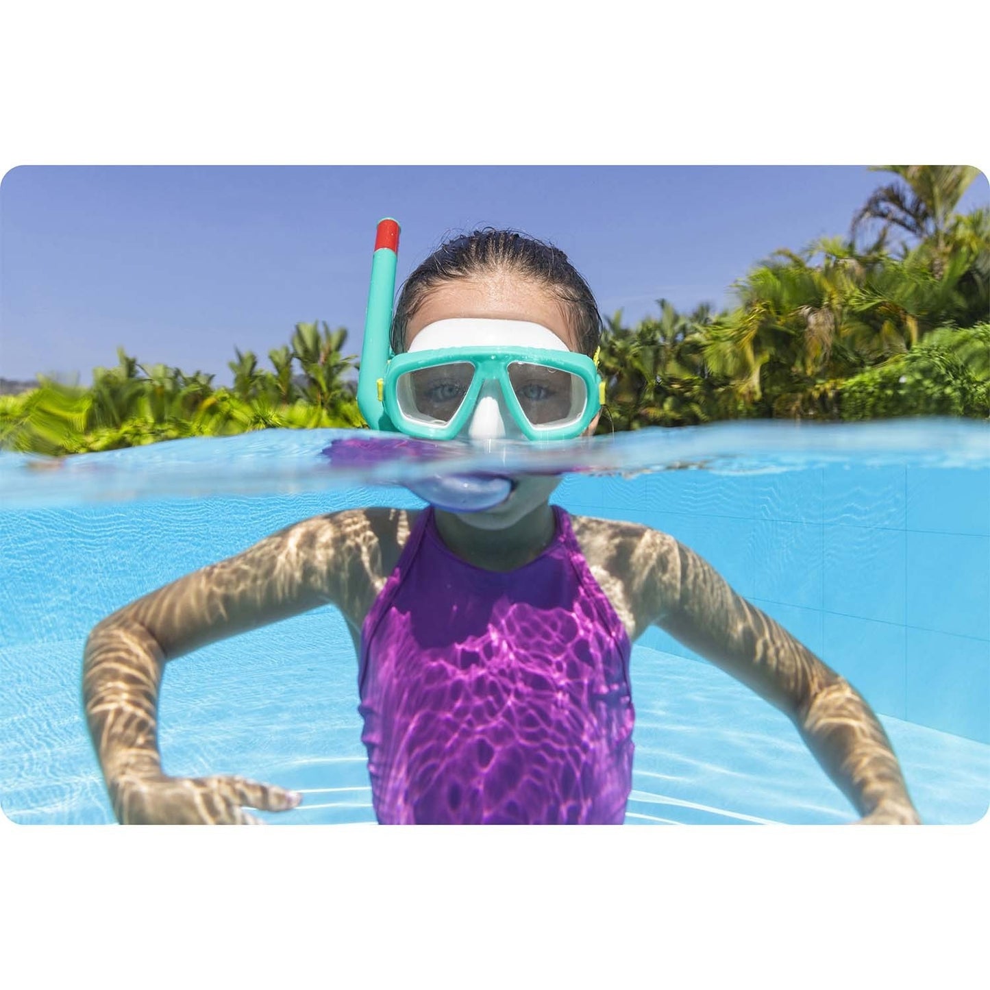 Bestway turquoise diving set 24018