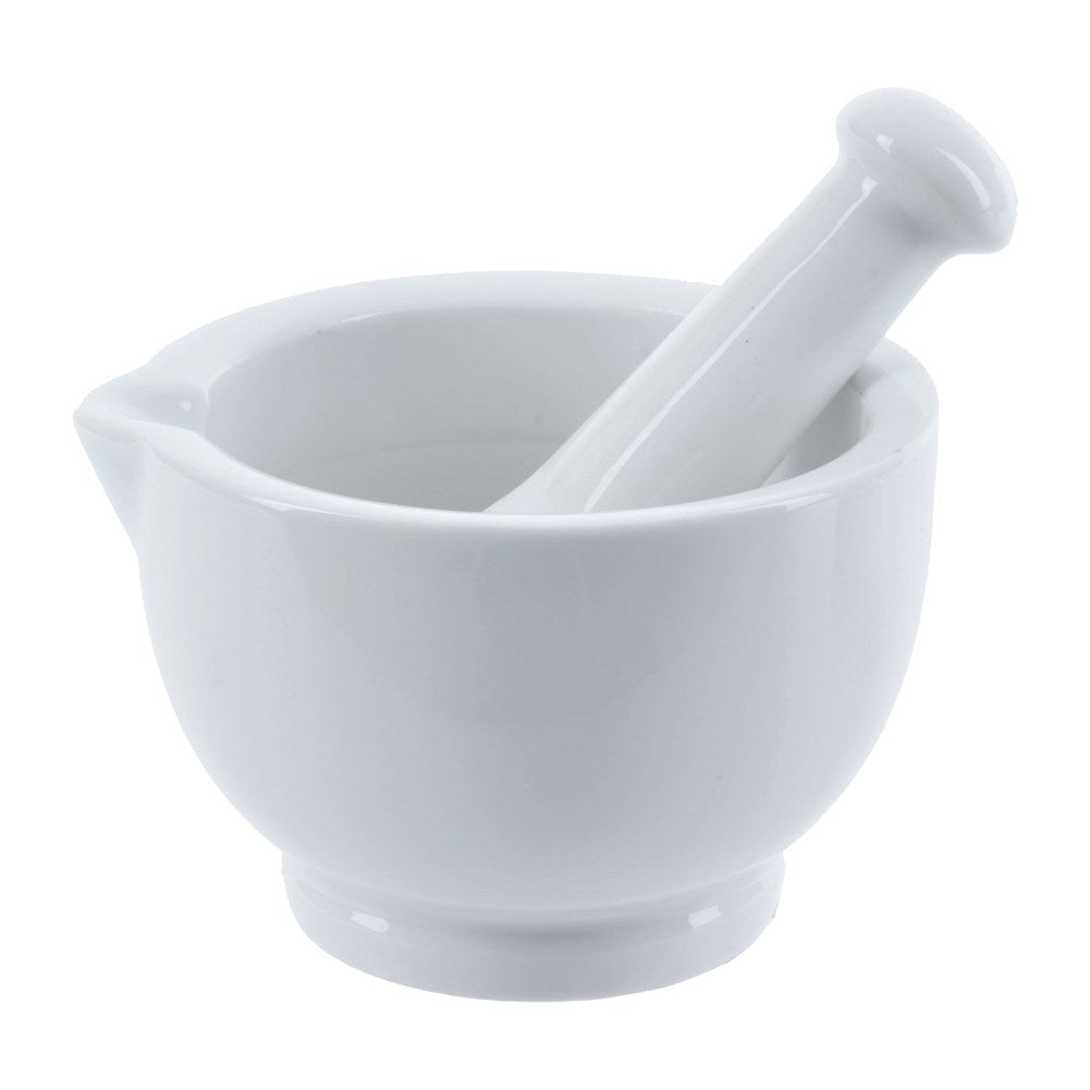 Better crushing with mortar for spices and pesto