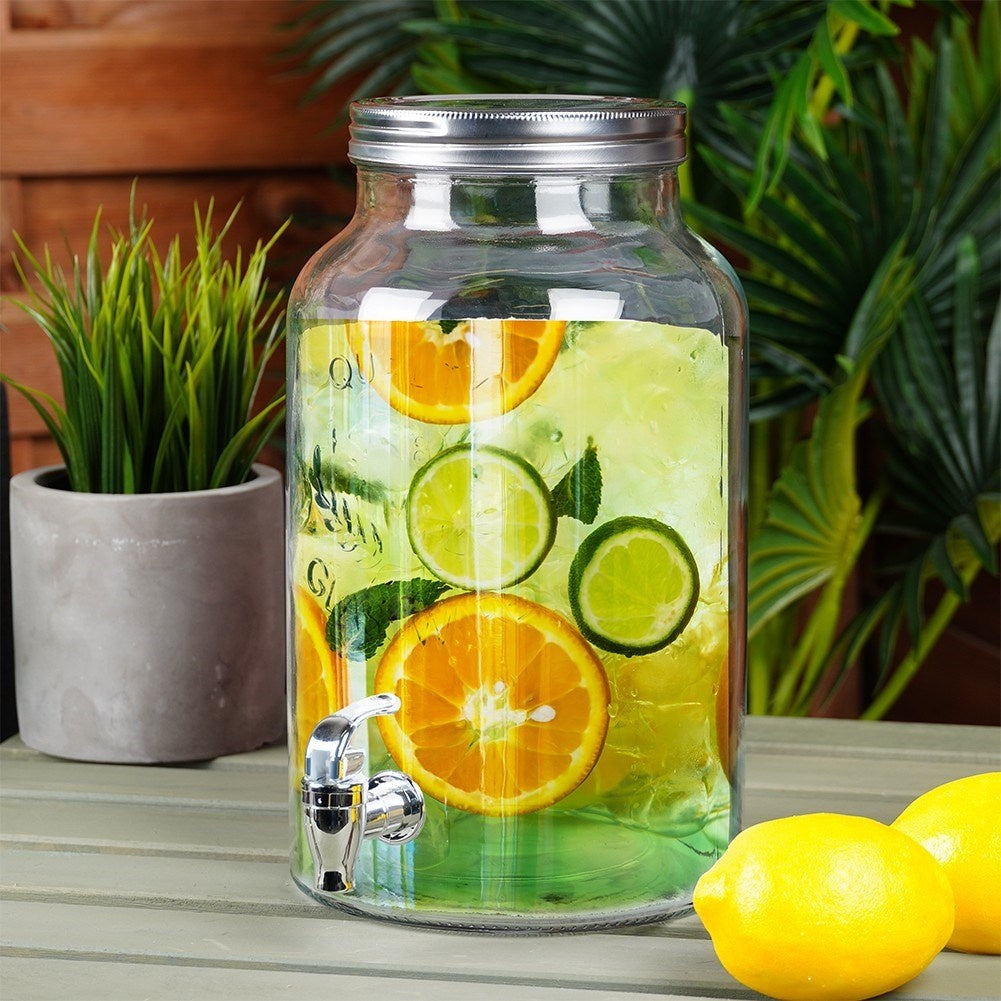 Beverage container with tap - Perfect for Lemonade and Bonfire