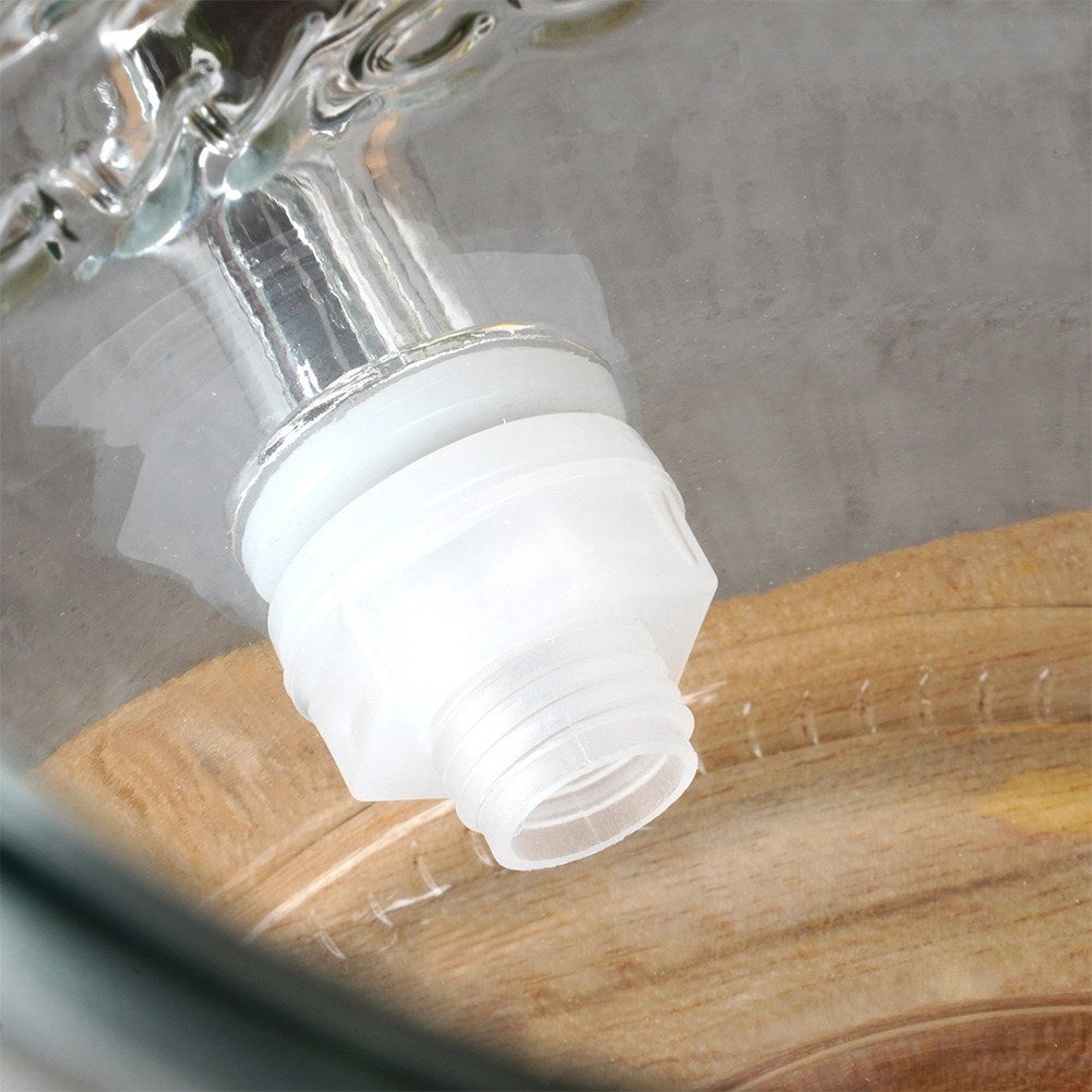 Beverage container with tap for lemonade and bonfire