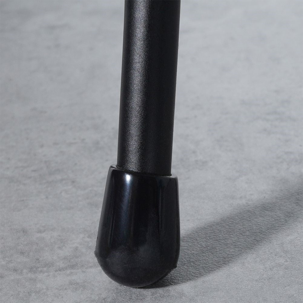 Beverage stand in black metal for easy pouring