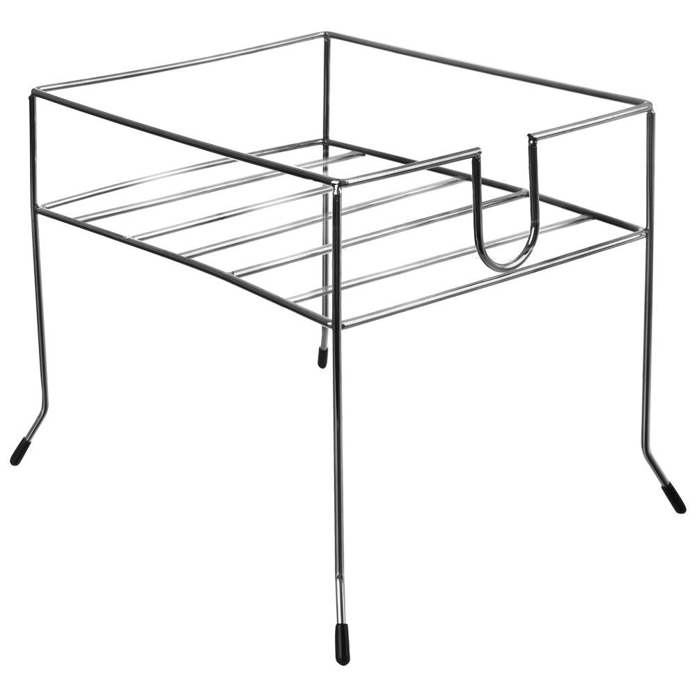Beverage stand with faucet, fits 3-8L containers. Easy bottling.