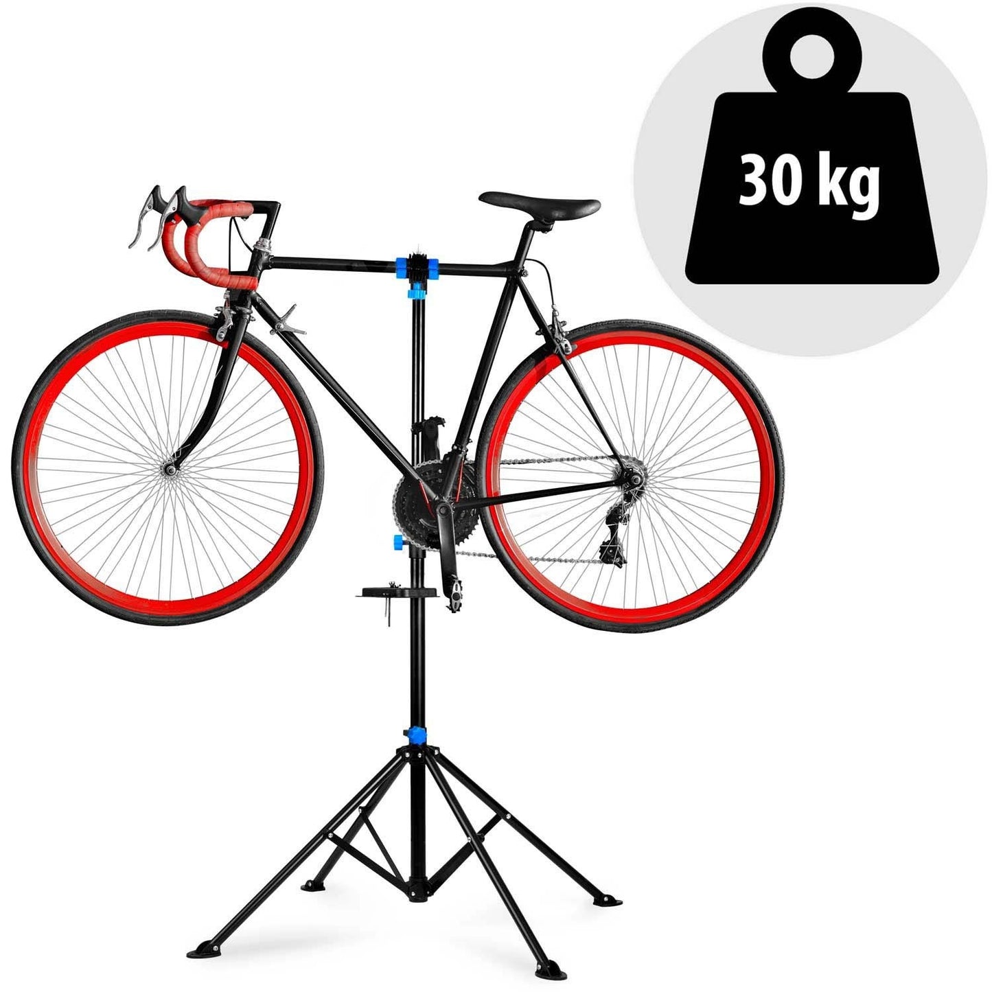 Bicycle repair stand MB3 in black steel