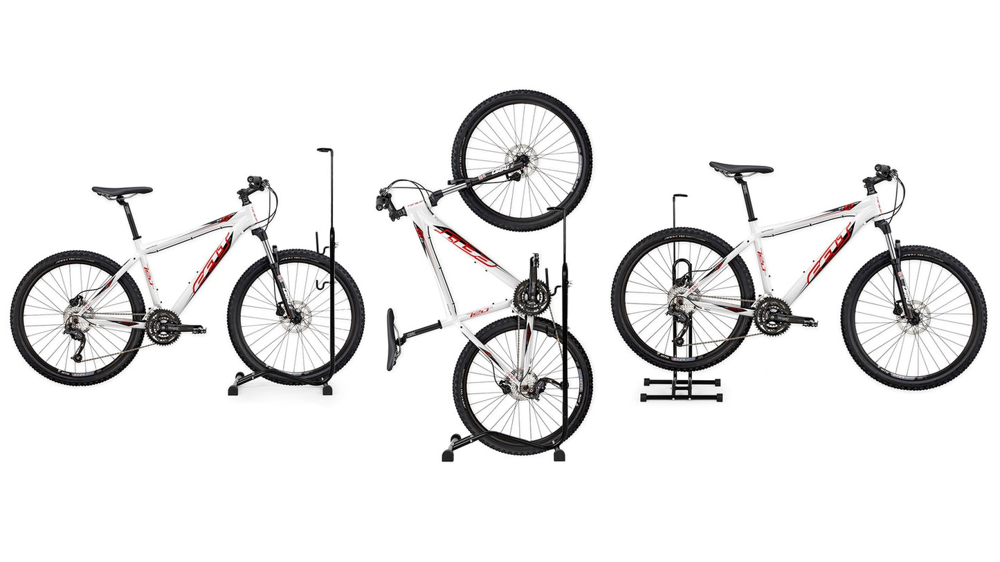 Bicycle stand 3in1 black service bike holder