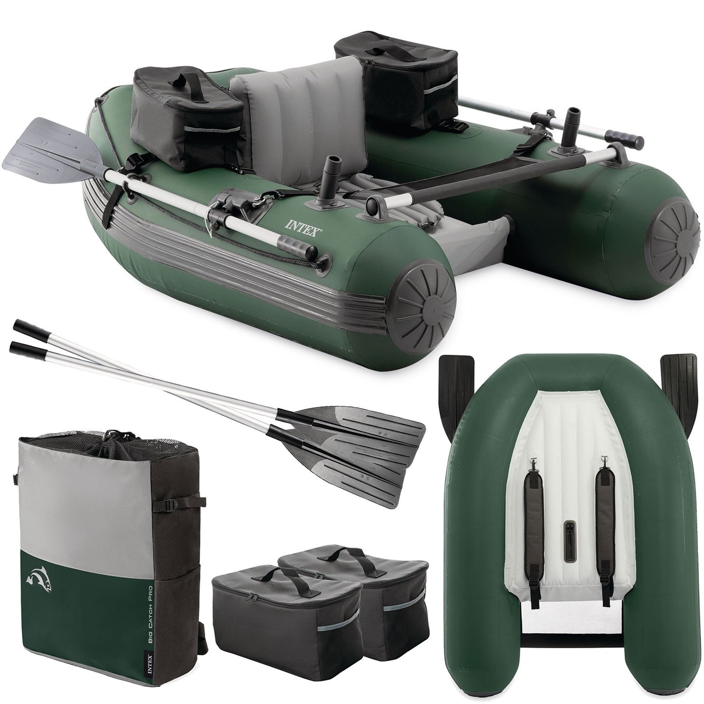 Big Catch Pro fishing pontoon 165 x 119 x 38 cm INTEX 68381