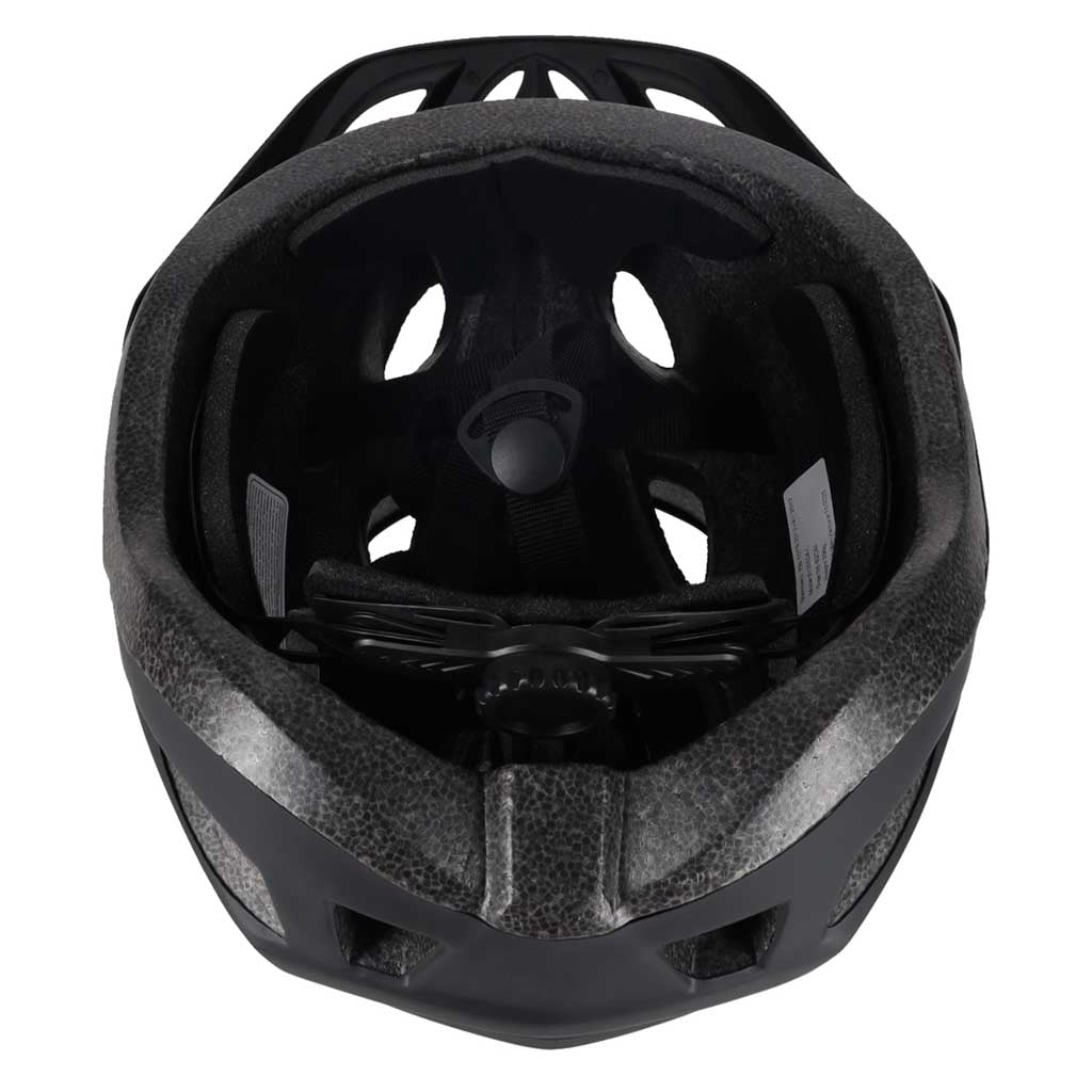 Bike Helmet With Visor, Adjustable, Black M 54–58 cm