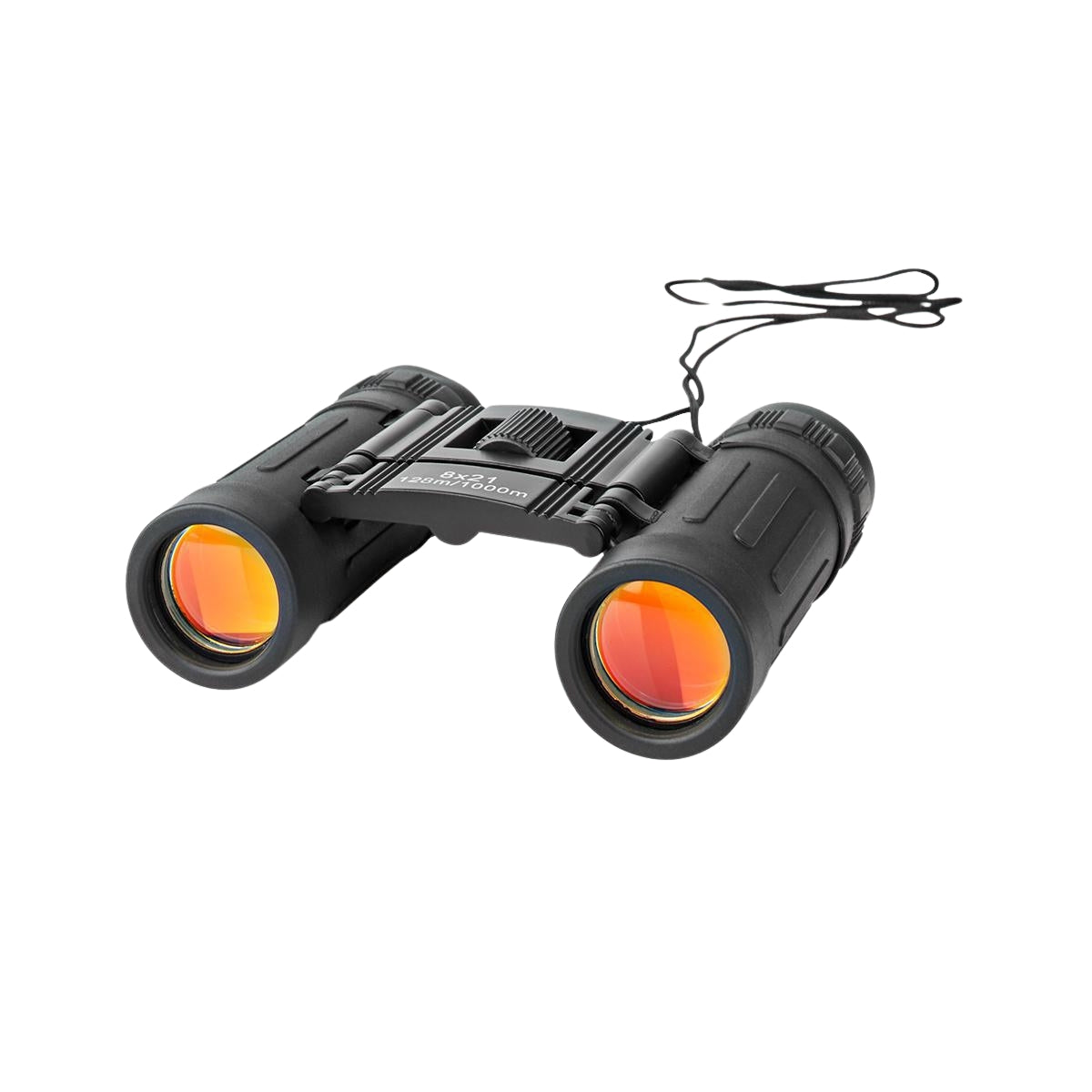 Binocular | Magnification: 8 x | Objective lens diameter: 21 mm | Field of view: 128 m | Suitcase included | Black