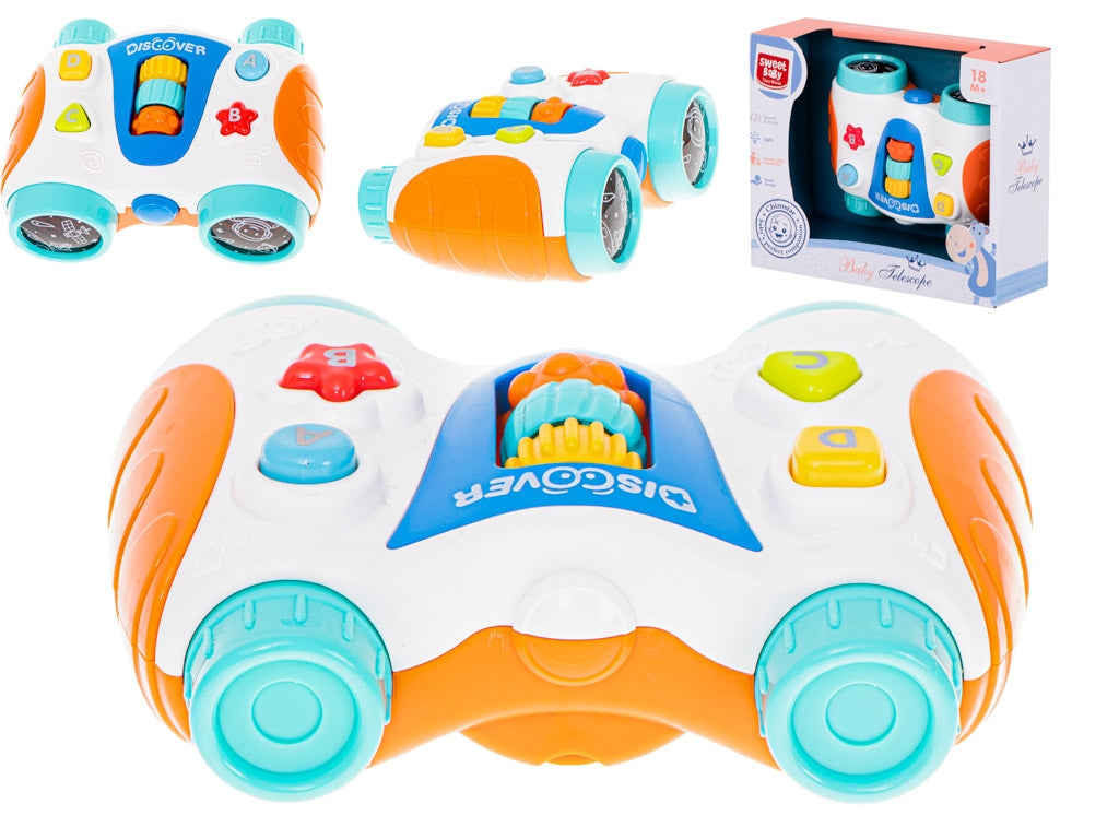 Binocular interactive telescope for children