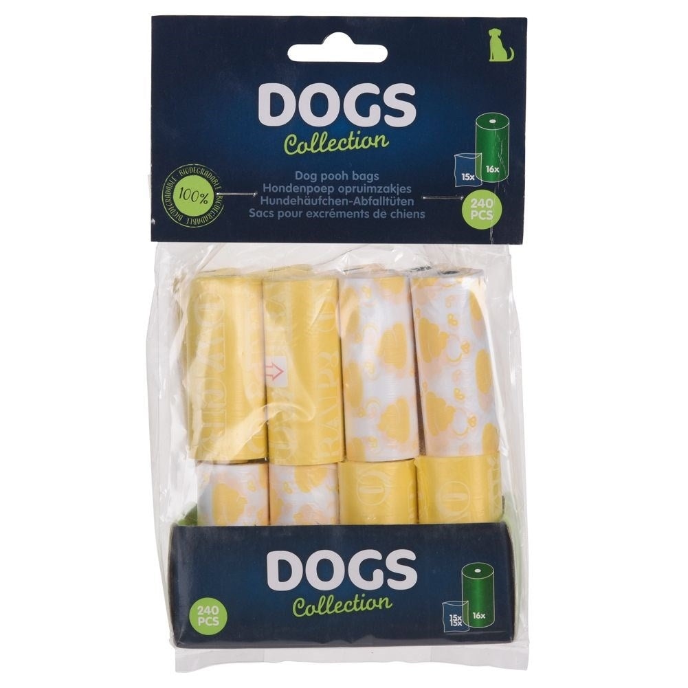 Biodegradable dog poo bags for a clean environment