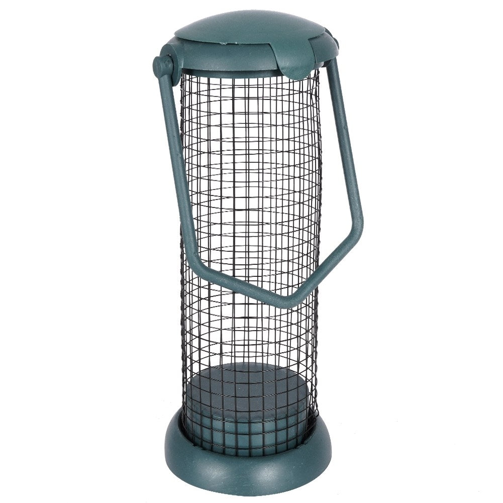 Bird feeder for fat balls and seeds, perfect for the garden