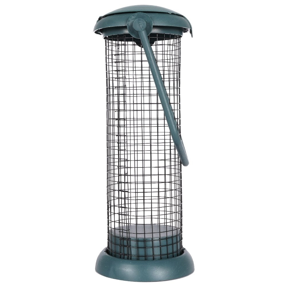 Bird feeder for fat balls and seeds, perfect for the garden