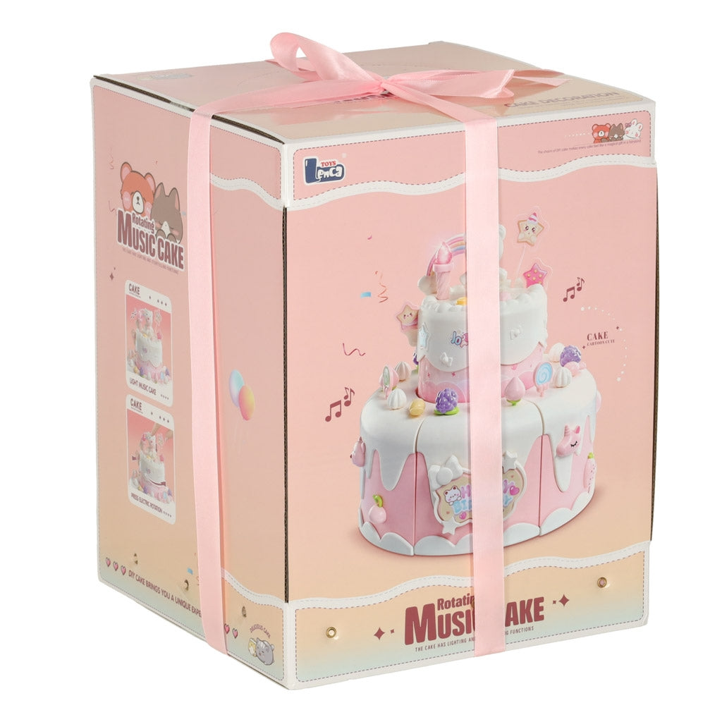 Birthday Cake Cutting Set, 16 Pieces, Pink