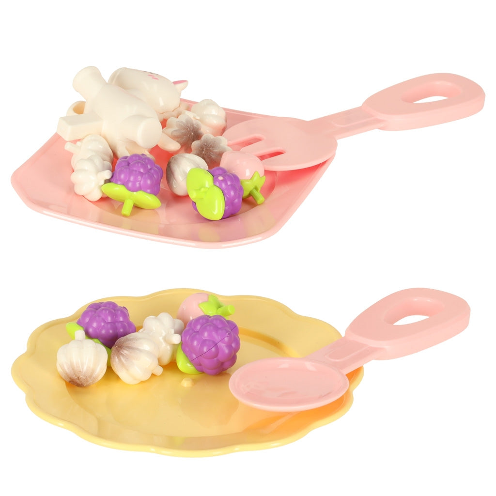 Birthday Cake Cutting Set, 16 Pieces, Pink
