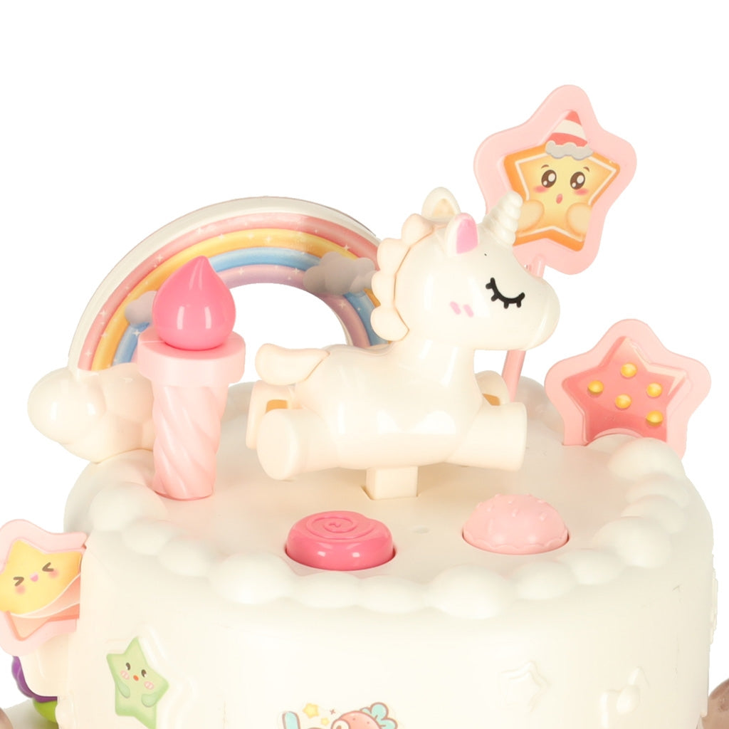 Birthday Cake Cutting Set, 16 Pieces, Pink