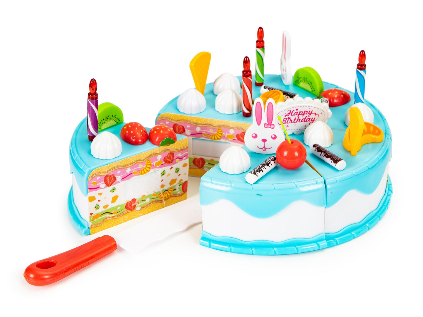Birthday party cake cutting set 76 el