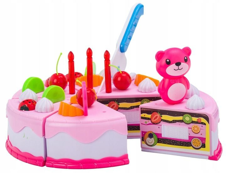 Birthday set - Cutting cake 80 elements