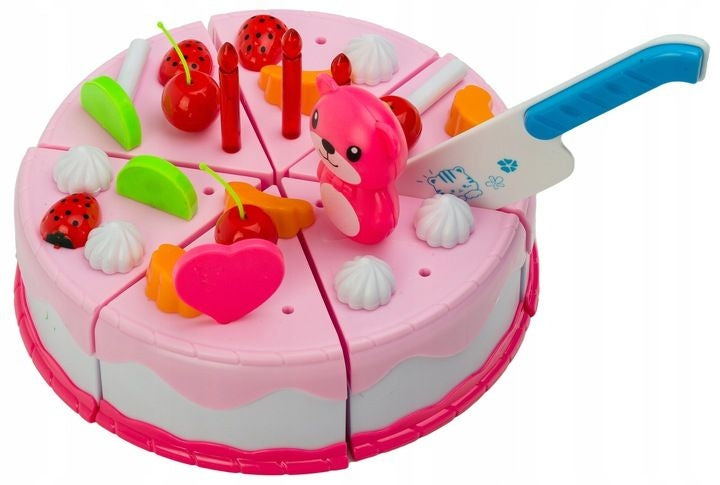 Birthday set - Cutting cake 80 elements