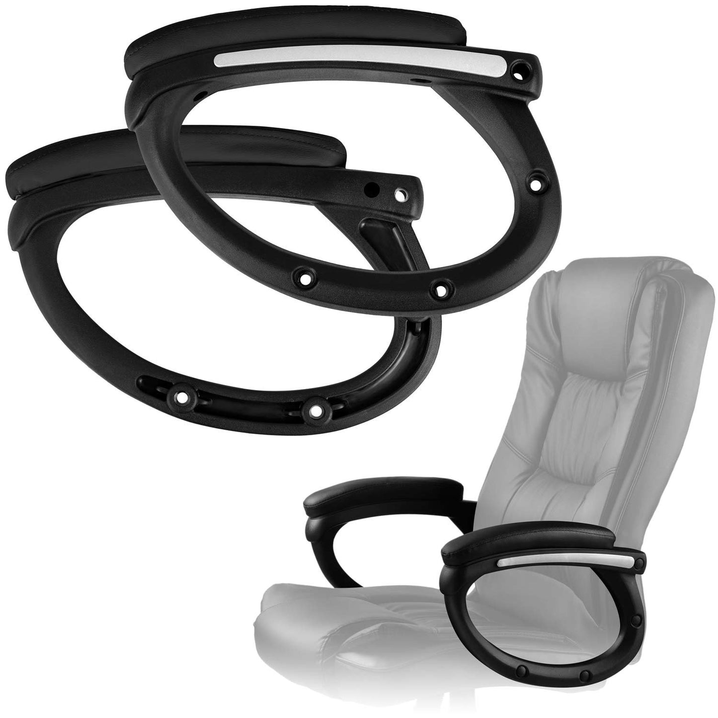 Black Armrests for Porto Armchair