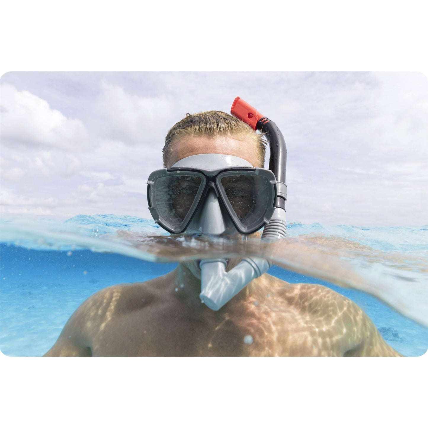 Black Bestway 24029 diving set