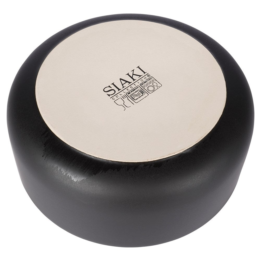 Black Bowl 750 ml - Practical for Soups and Snacks