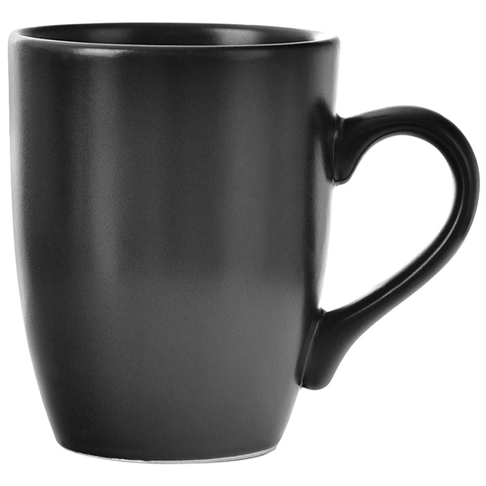 Black Ceramic Mug for Coffee, Tea and Drinks