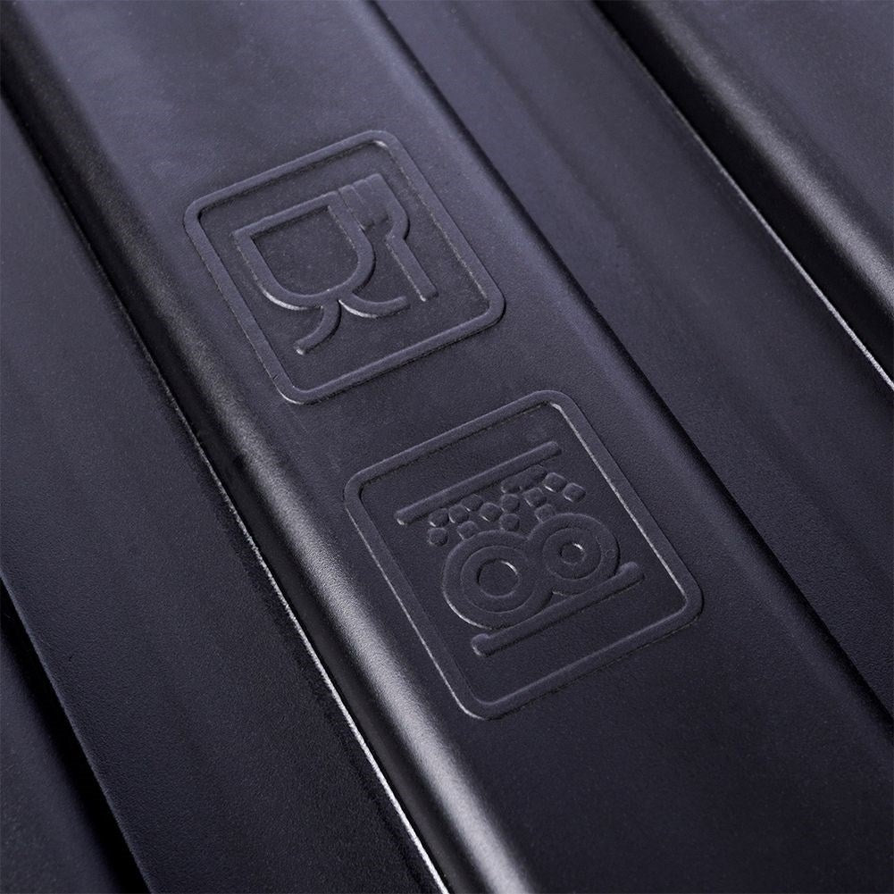 Black Dish Mat: Perfect Dish Rack and Easy to Clean
