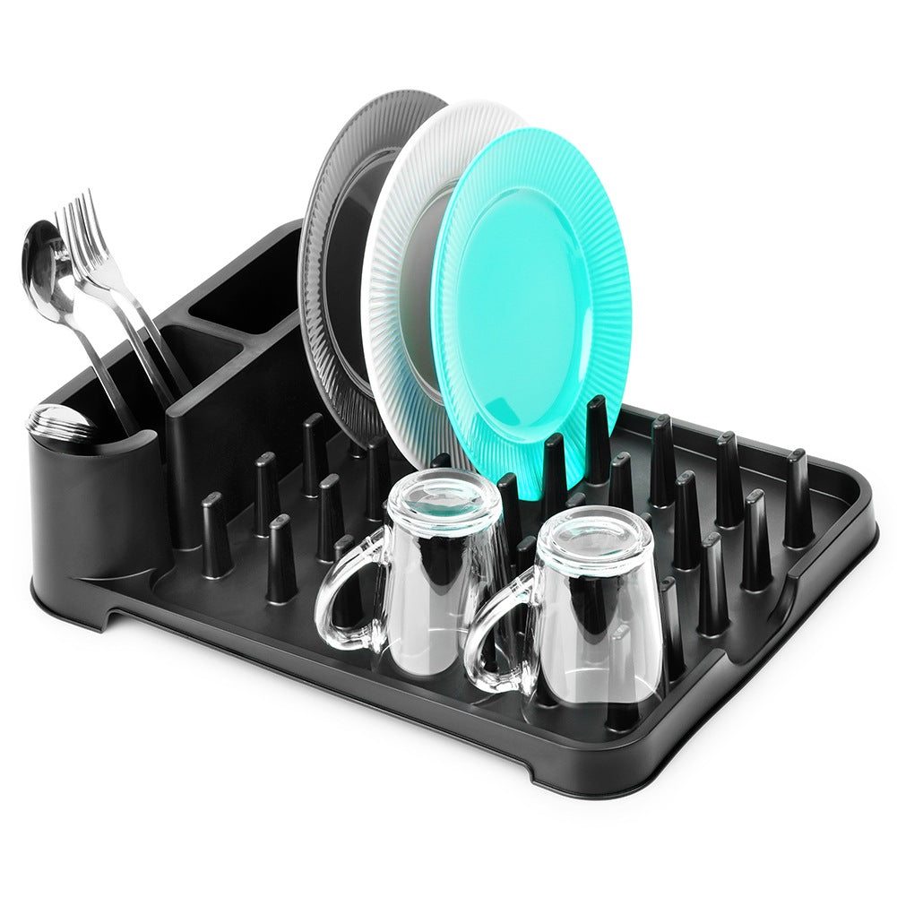 Black Dish Rack 41x32.5x11 cm
