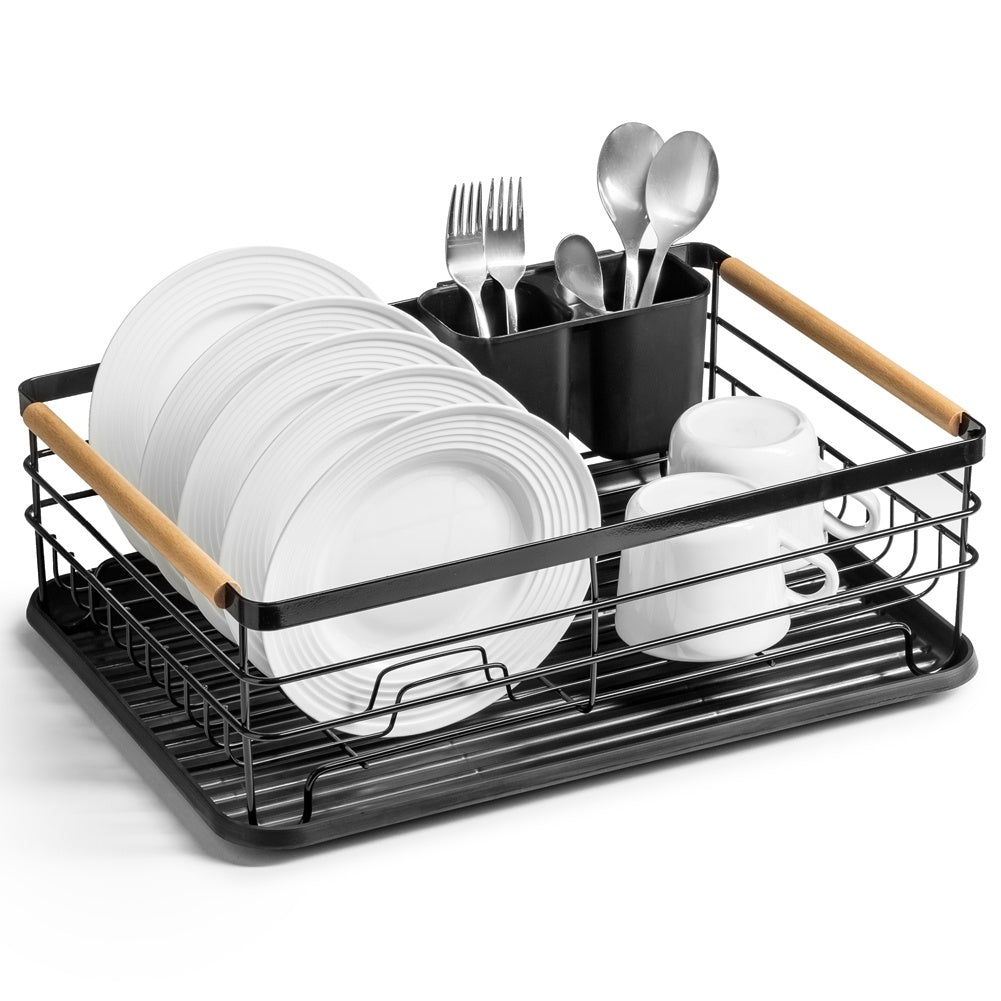 Black Dish Rack 43x32x14.5 cm