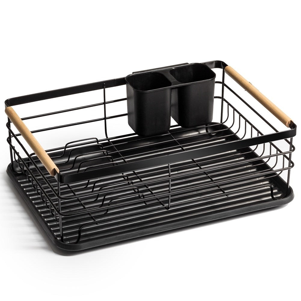 Black Dish Rack 43x32x14.5 cm