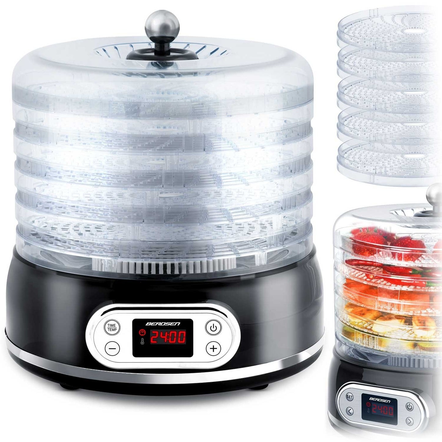 Black Dryer for Food from Berdsen