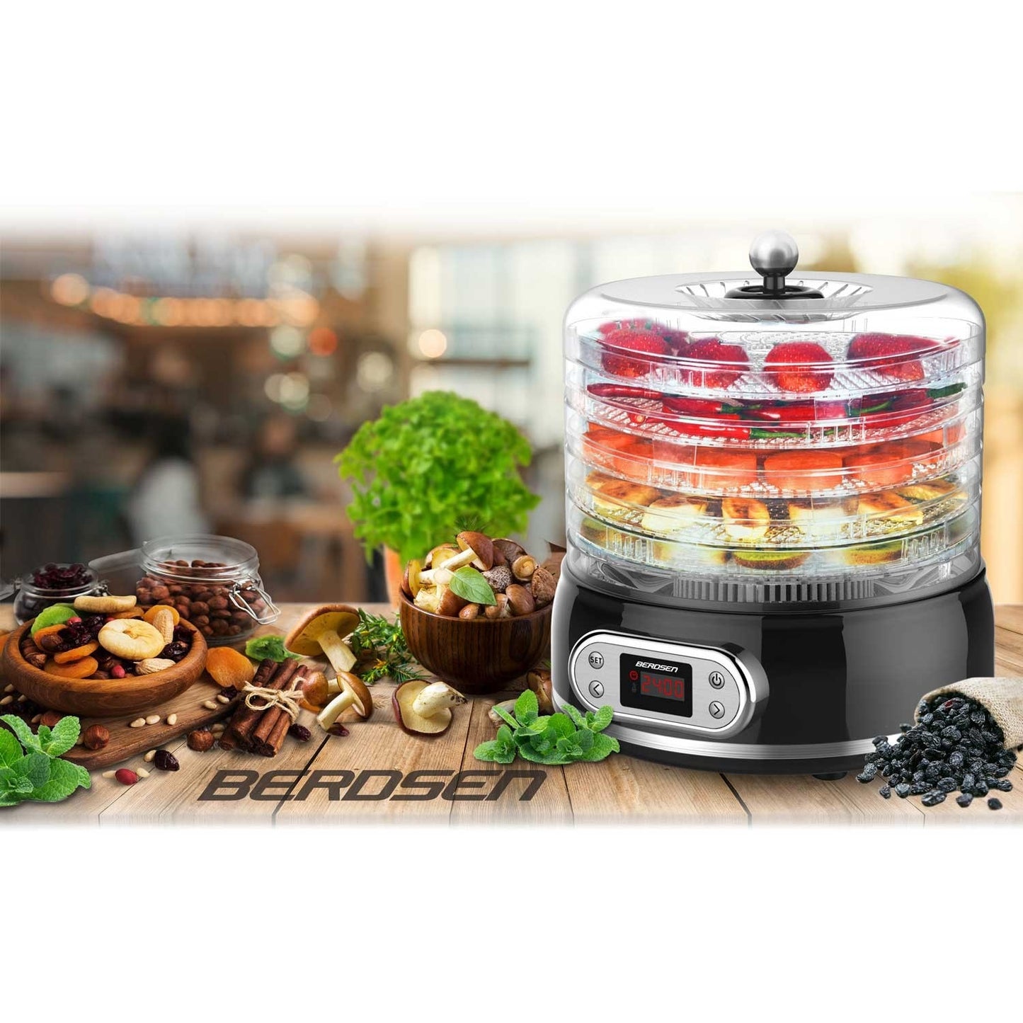 Black Dryer for Food from Berdsen