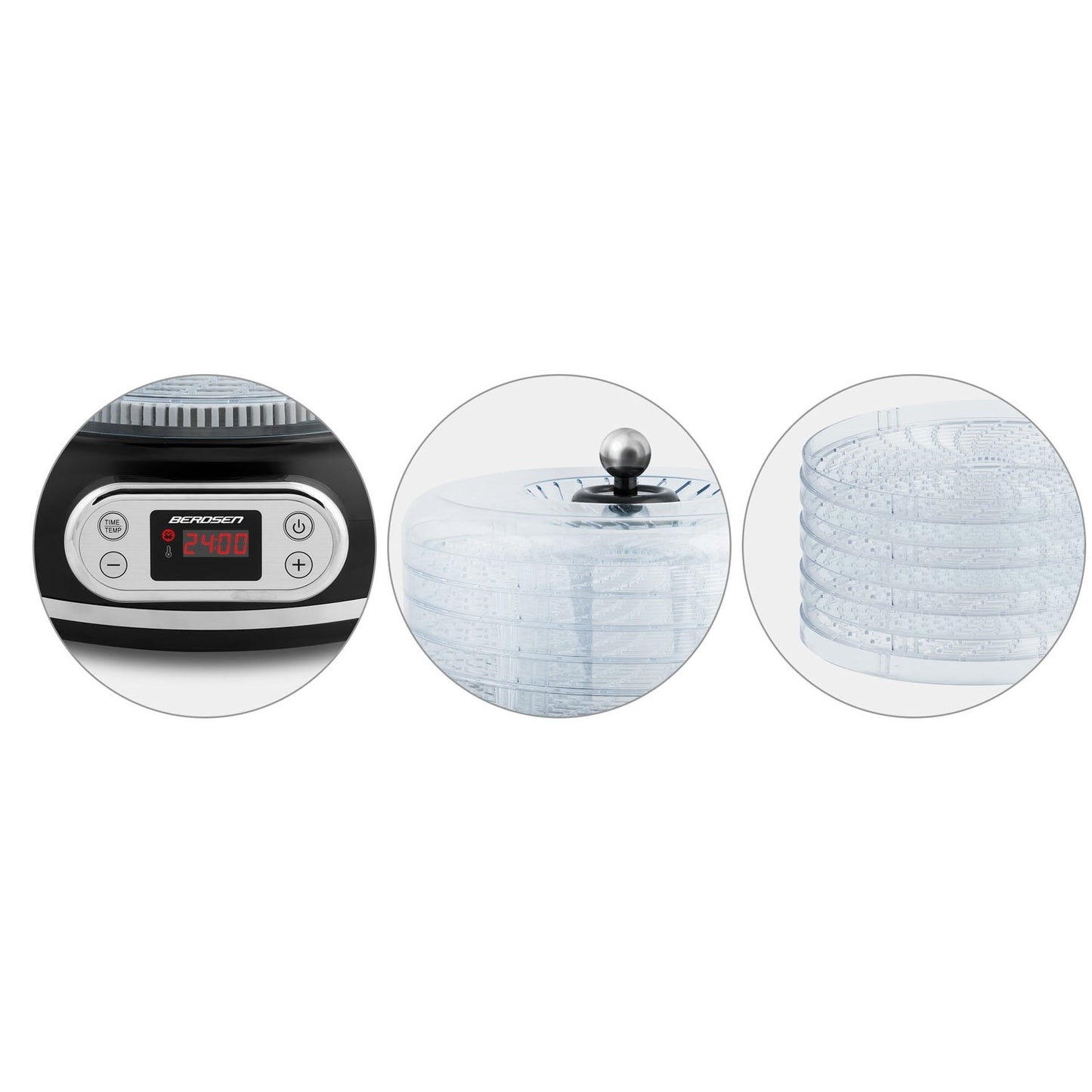 Black Dryer for Food from Berdsen