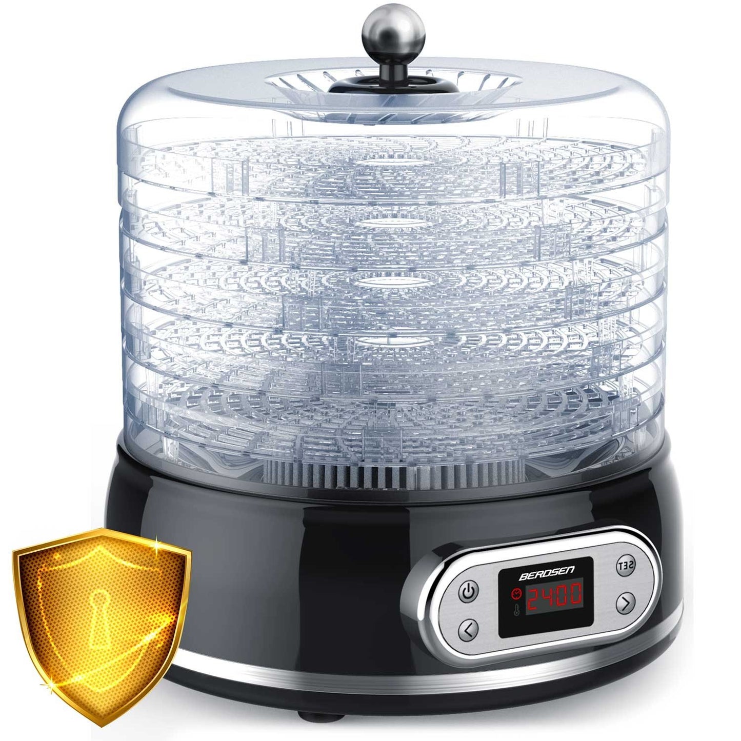 Black Dryer for Food from Berdsen