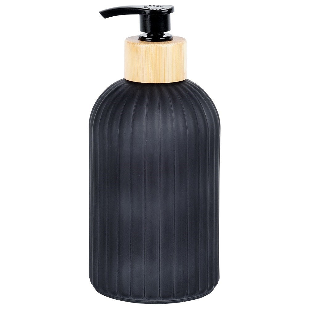 Black Glass Soap Pump for Detergent and Soap with Pump Blockage