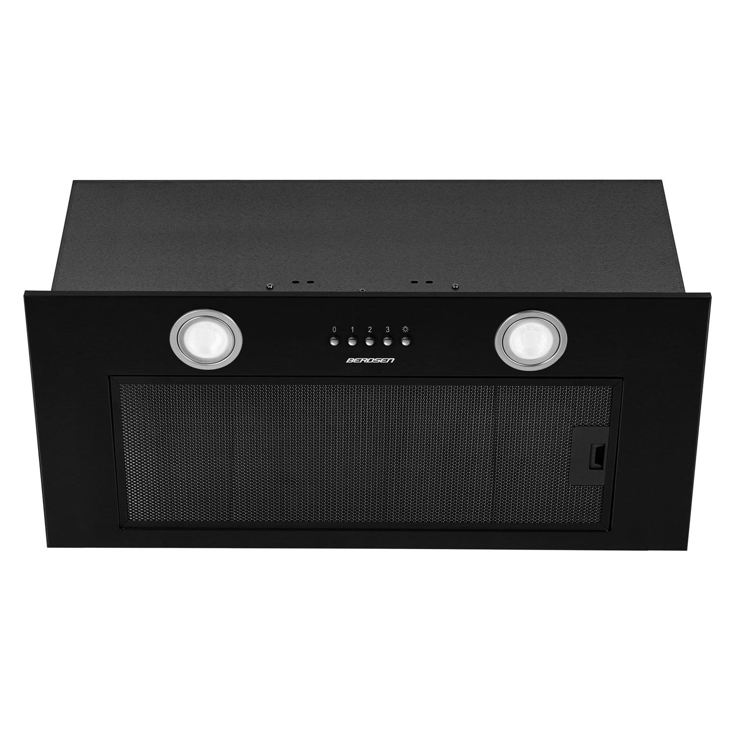 Black Kitchen hood Under Cabinet 60 cm BE-50