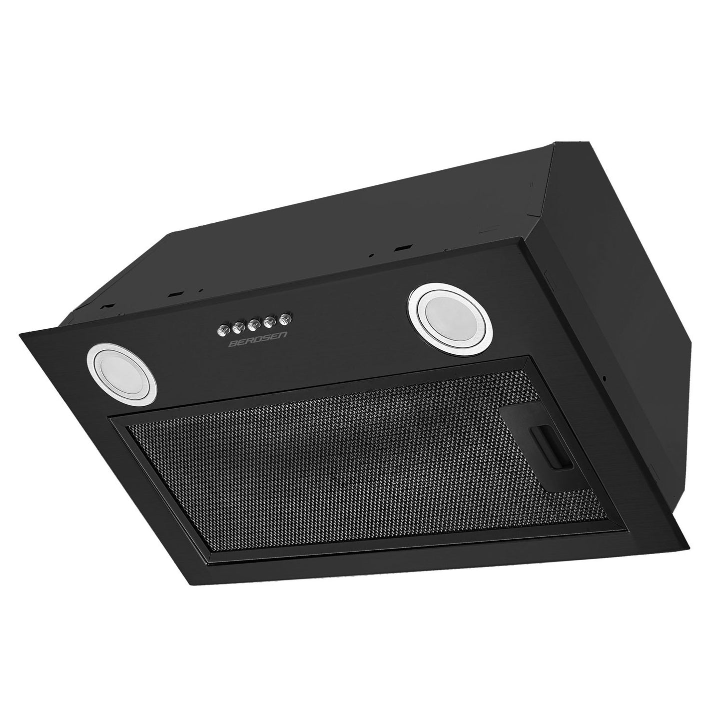 Black Kitchen hood Under Cabinet 60 cm BE-50