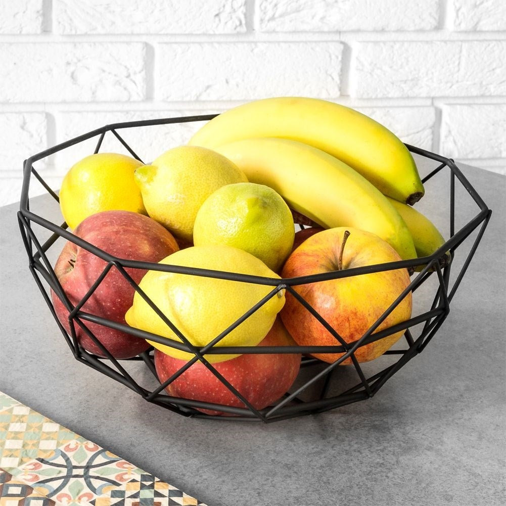 Black LOFT fruit basket for fruit, vegetables and small items