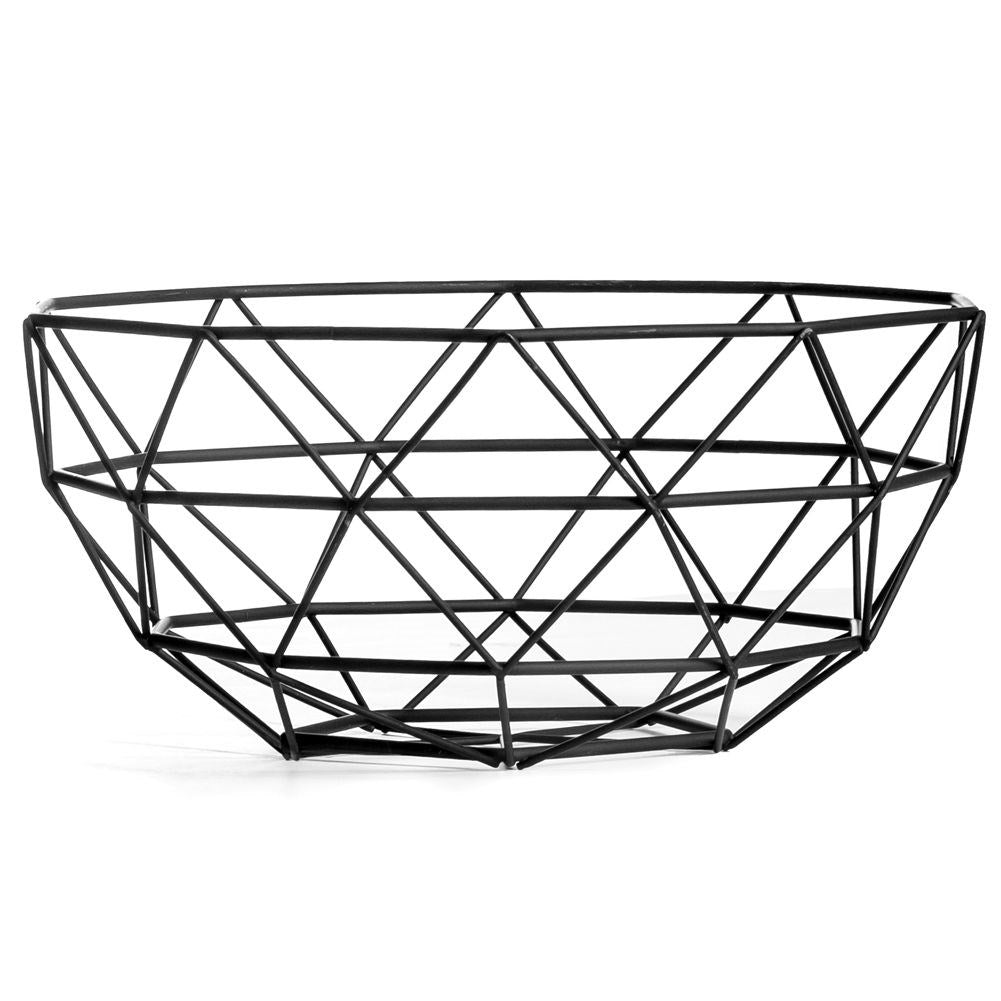 Black LOFT fruit basket for fruit, vegetables and small items