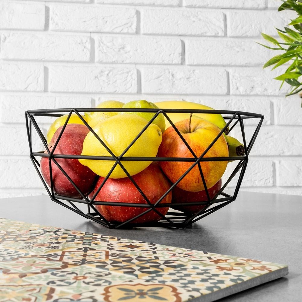 Black LOFT fruit basket for fruit, vegetables and small items