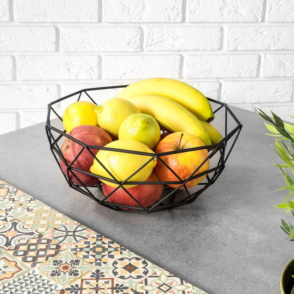 Black LOFT fruit basket for fruit, vegetables and small items