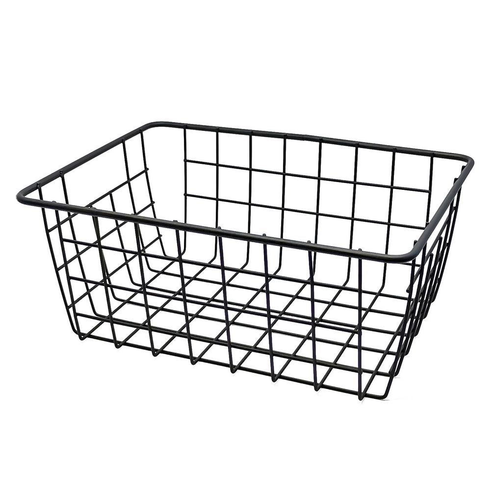 Black LOFT fruit basket made of durable metal for fruit/vegetables