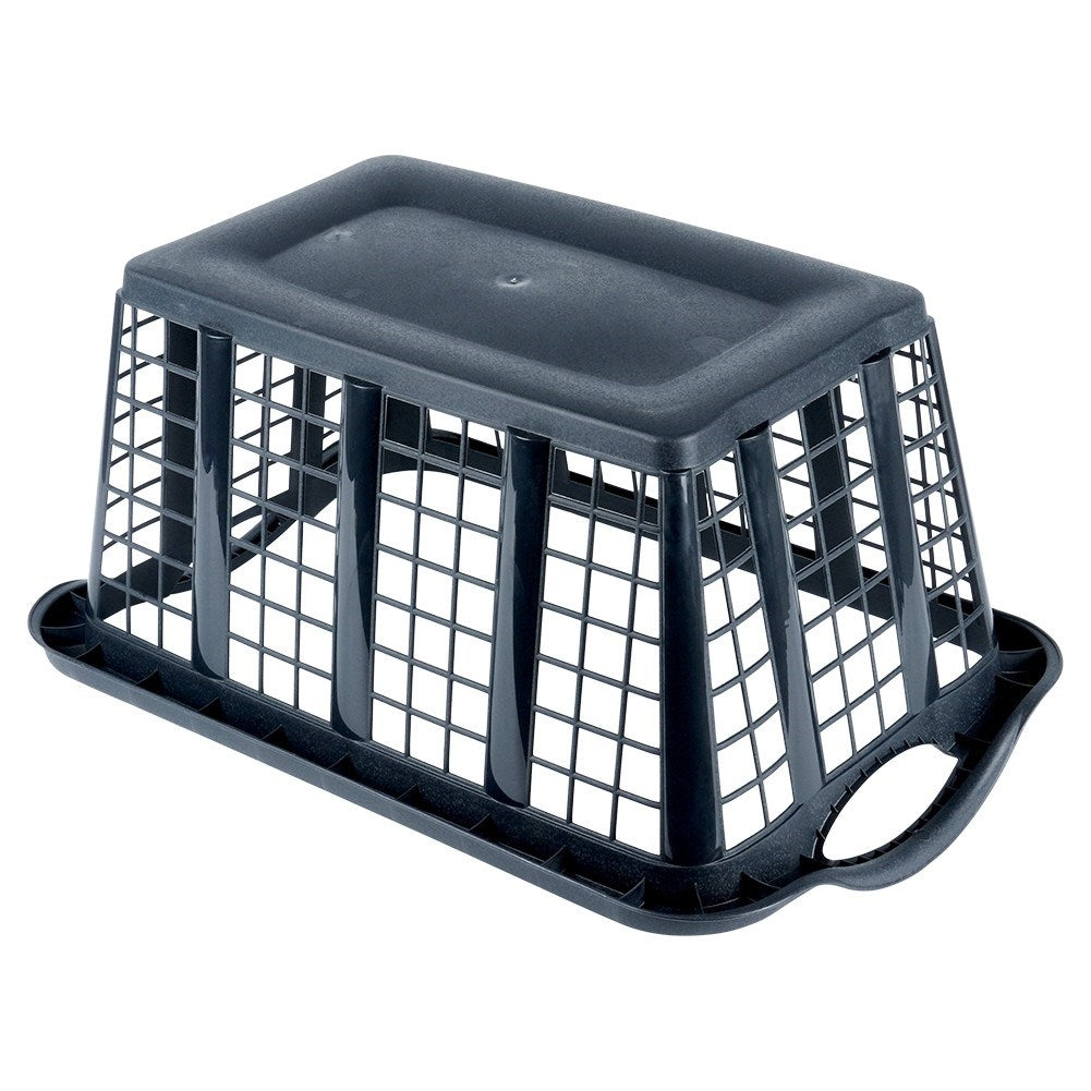 Black Laundry Basket in Light and Durable Material
