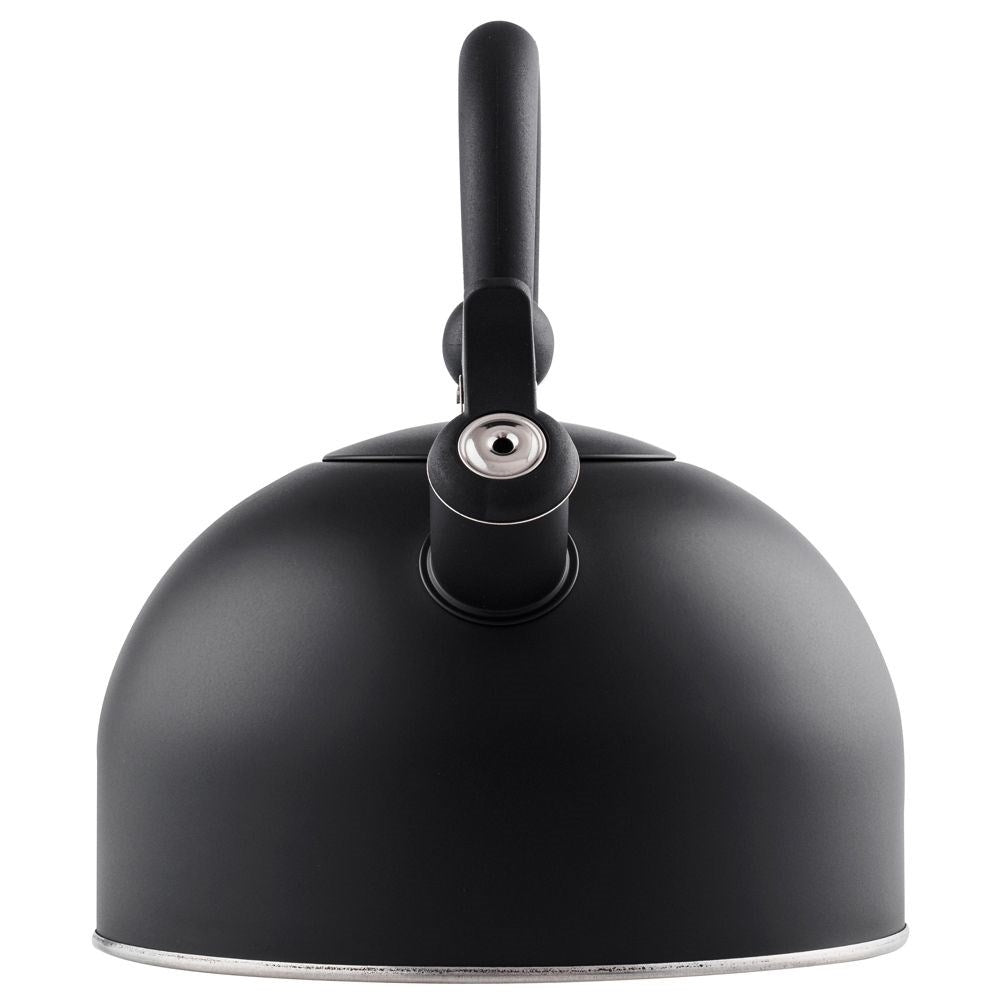 Black Matt Kettle with Whistle for All Stoves