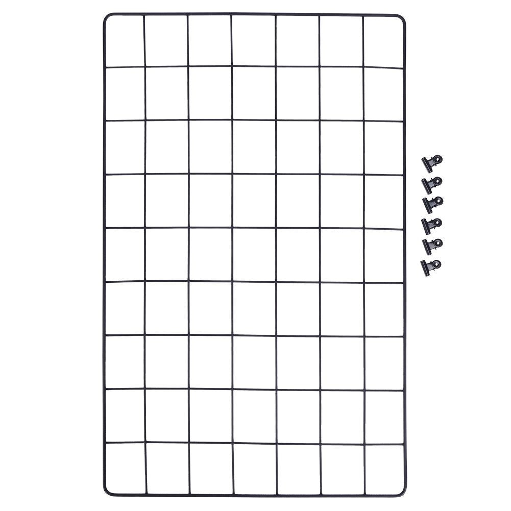 Black Metal Grid for Decoration and Organization