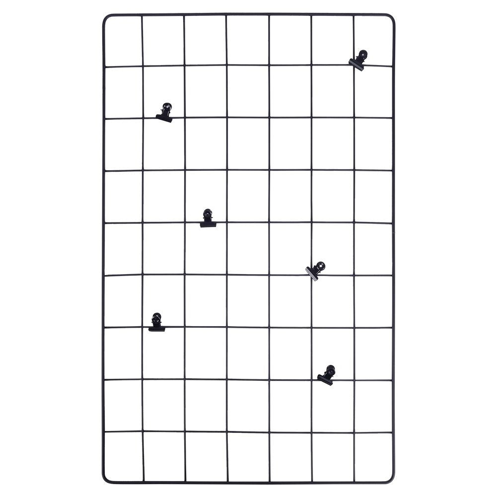 Black Metal Grid for Decoration and Organization