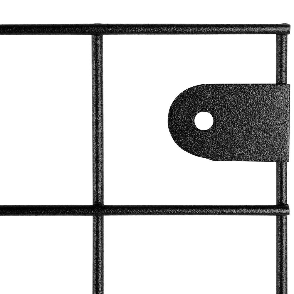 Black Metal Grid for Photo Hanging and Decoration