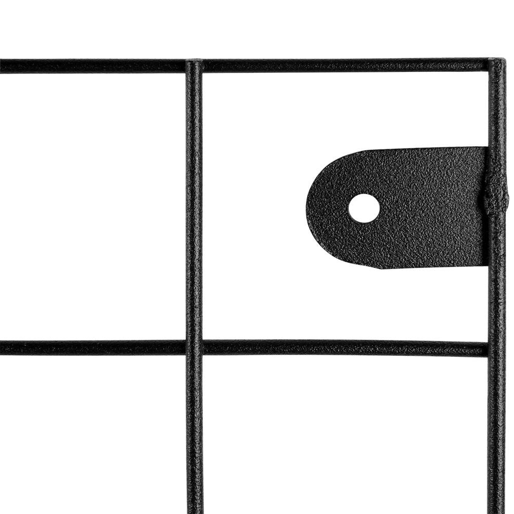 Black Metal Grid for Photo Hanging and Decoration